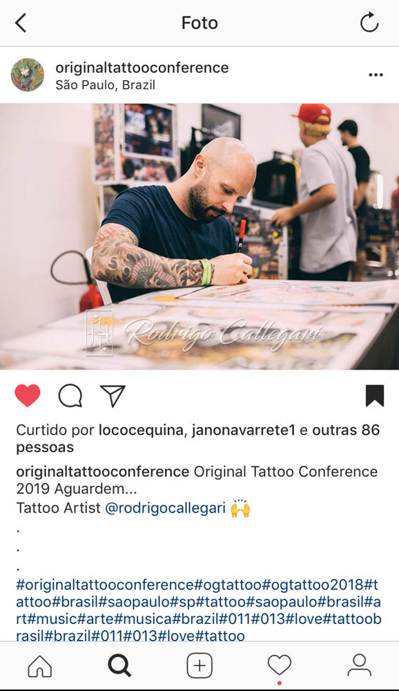 Colab - Rodrigo Callegari Tattoo - Estúdio de Tatuagem na Zona Sul de SP